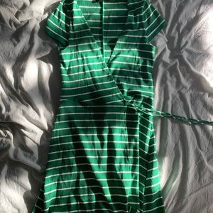 Striped Reformation Mini Dress